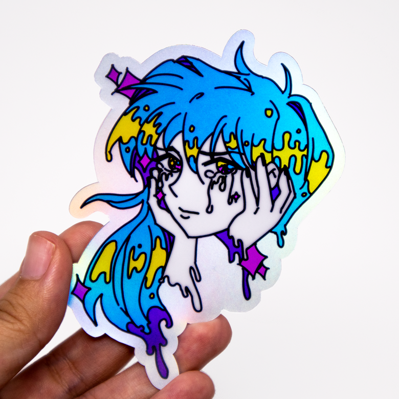 Crybaby Reflective Sticker