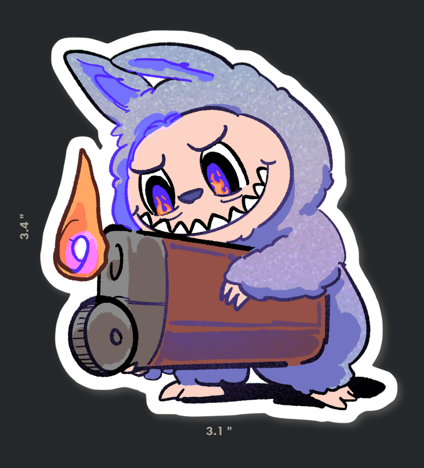 Labublunt Duo Stickers