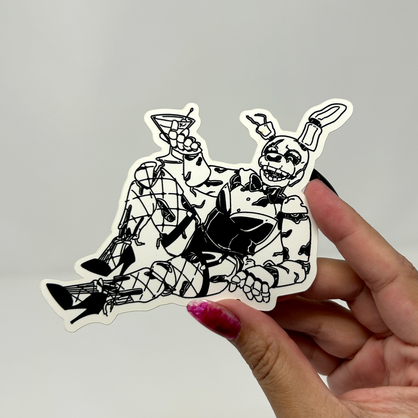 centerfold springtrap Sticker - 3 versions