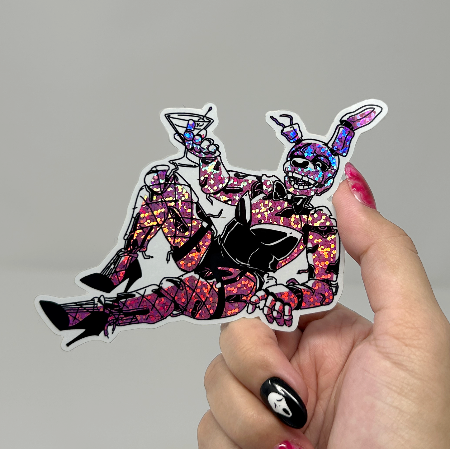 centerfold springtrap Sticker - 3 versions