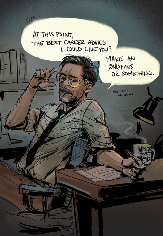 Career Advice Mini Print