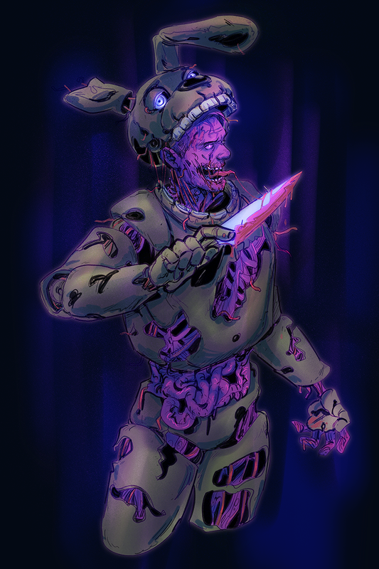 Purple Guy Mini Print - 2 Variants